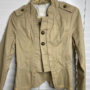 NWOT GORGEOUS DIESEL MILITARY JEAN JACKET  SMALL